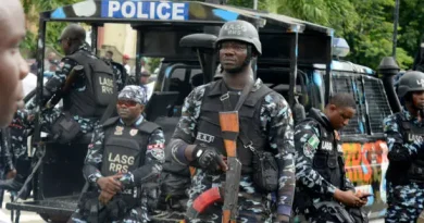 Lagos Police patrol